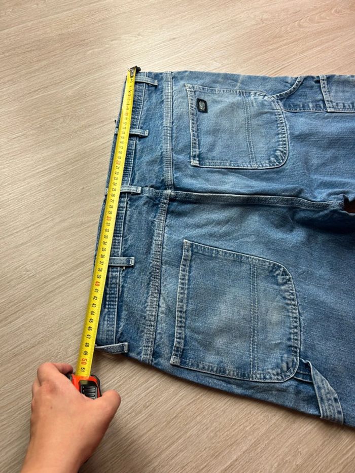 Jean Vintage KEY Carpenter W38 L29 – 100% Coton – Made in Mexico - photo numéro 9