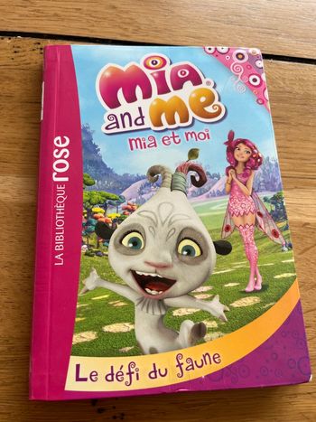 Livre bibliothèque rose mia and me tome 3