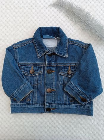 🔸Veste en Jean Vintage Bleu - Kiabi 6 mois🔸