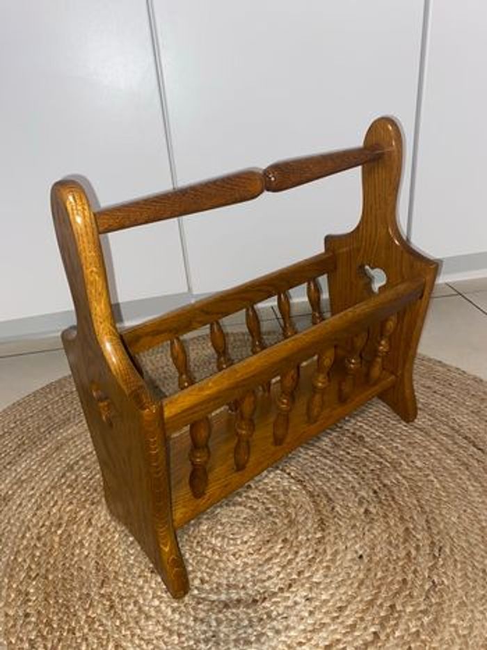 Porte revue en bois 🌸 - photo numéro 1