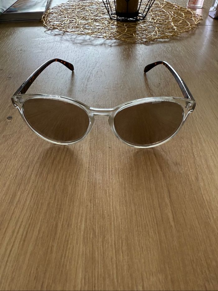 Lunette de soleil homme argenté marron intersport taille unique