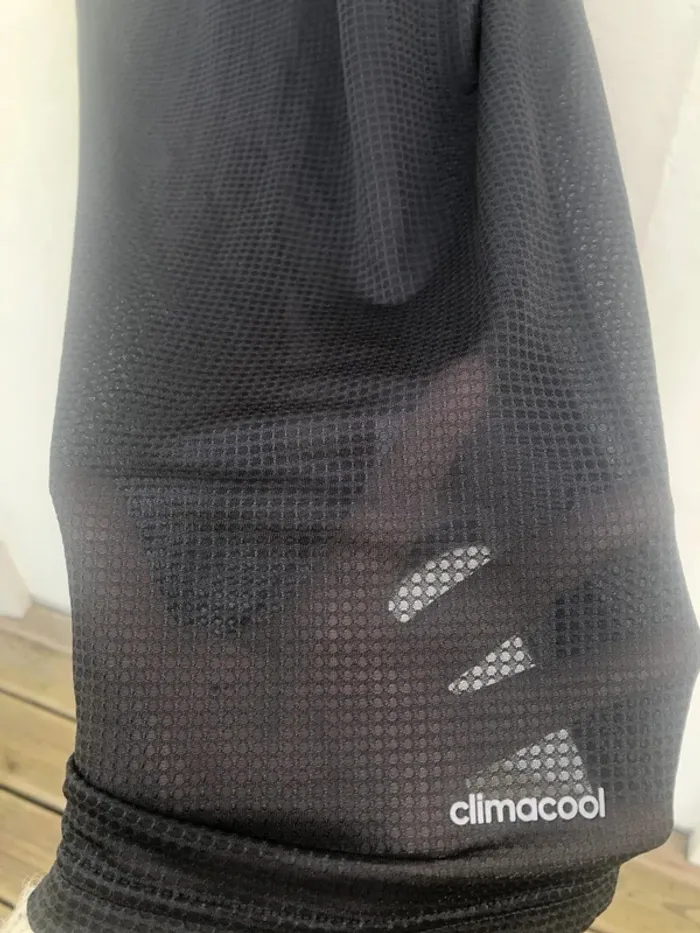 Adidas black t-shirt mesh Mens M - photo numéro 10