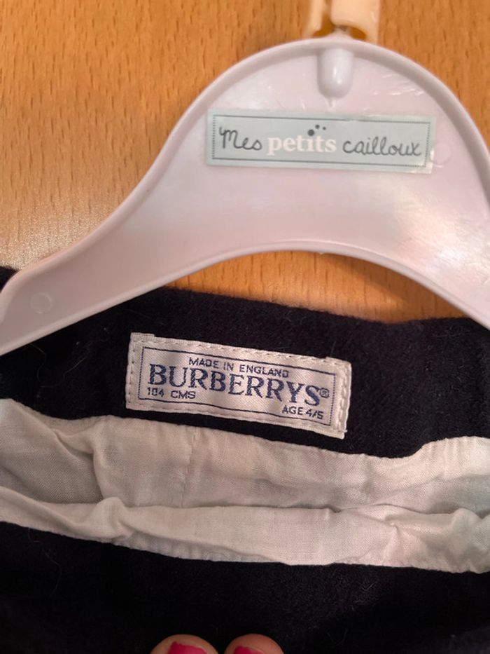 Jupe longue vintage en tweed marque burberry pour 3 ans - photo numéro 3