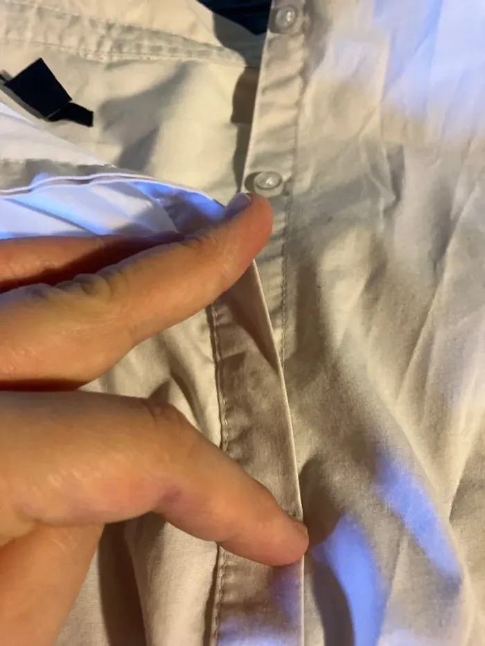Chemise blanche manche longue @ - photo numéro 10