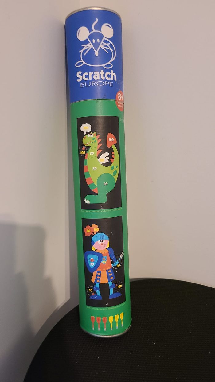 Jeu de fléchettes magnétique chevalier et dinosaure - photo numéro 4