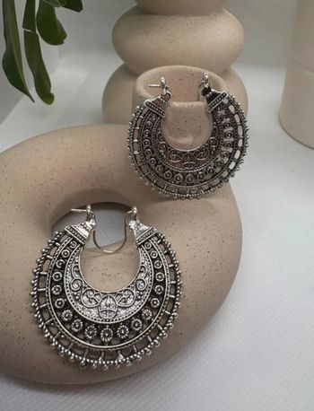 Boucle d'oreille style boheme
