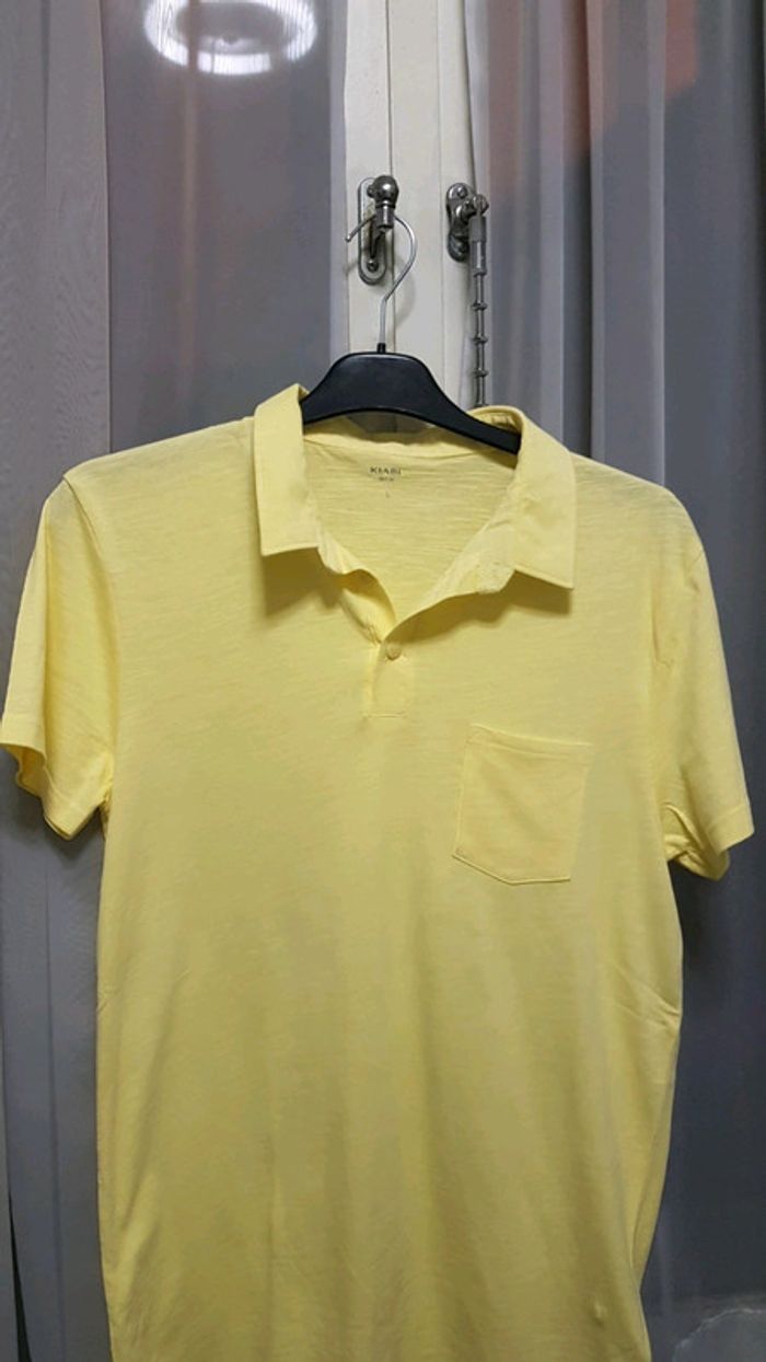 Polo jaune - photo numéro 2
