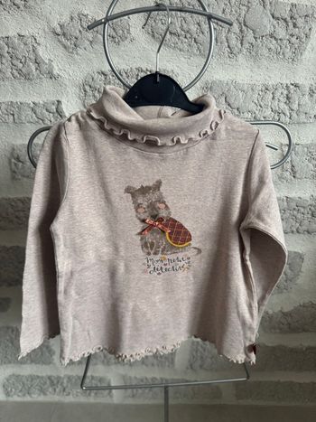 Tee shirt fille sergent major manches longues 6 ans