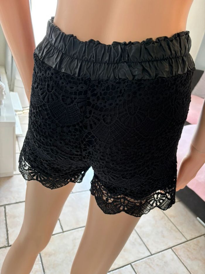 Short noir dentelle - photo numéro 2