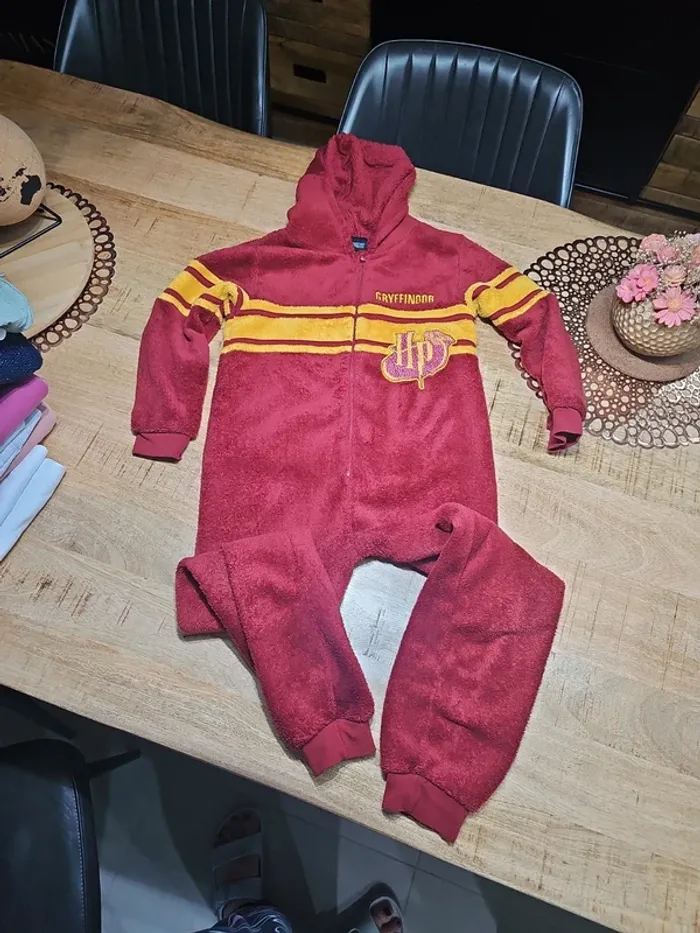 Pyjama epais et chaud mixte harry potter 10 ans
