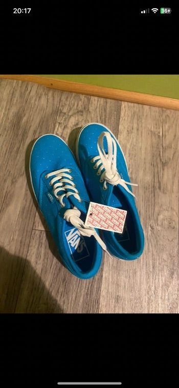 Vans bleu pointure 34