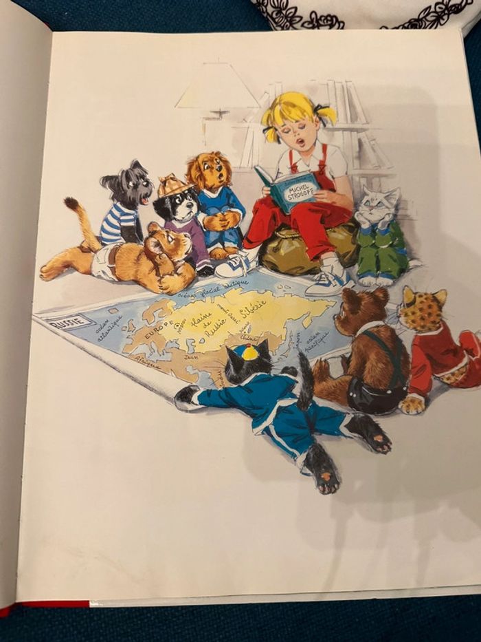 Caroline en Russie édition collector livre Pierre Probst reliure rouge - photo numéro 4