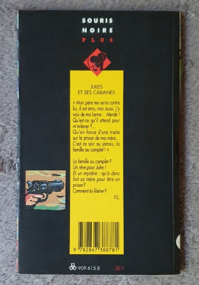 Roman Jeunesse, poche "Jules et ses cabanes" (Dès 10 ans) / Éd. Syros - photo numéro 2