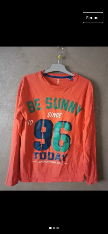 Tee-shirt garçon 14 ans.