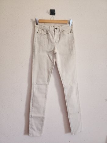 Jean femme 32 Esprit – blanc – skinny – très bon état