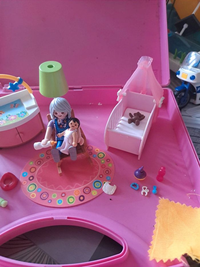 Chambre bébé playmobil - photo numéro 3