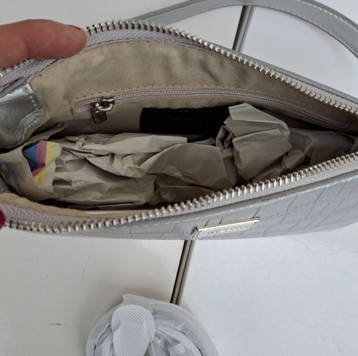 Sac à Main Argenté Métallisé Neuf Aquitaine - photo numéro 4