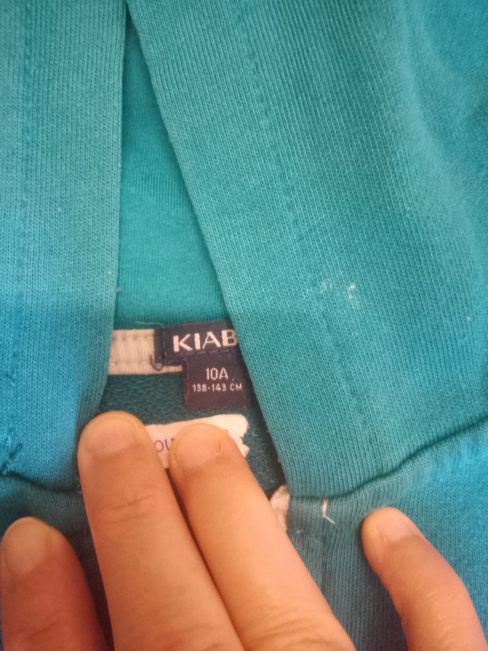 Gilet à capuche 10 ans Kiabi - photo numéro 2