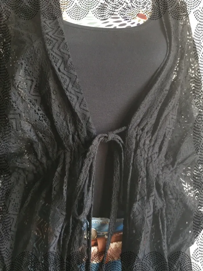 Kimono de plage Camaïeu taille 40/42 - photo numéro 4