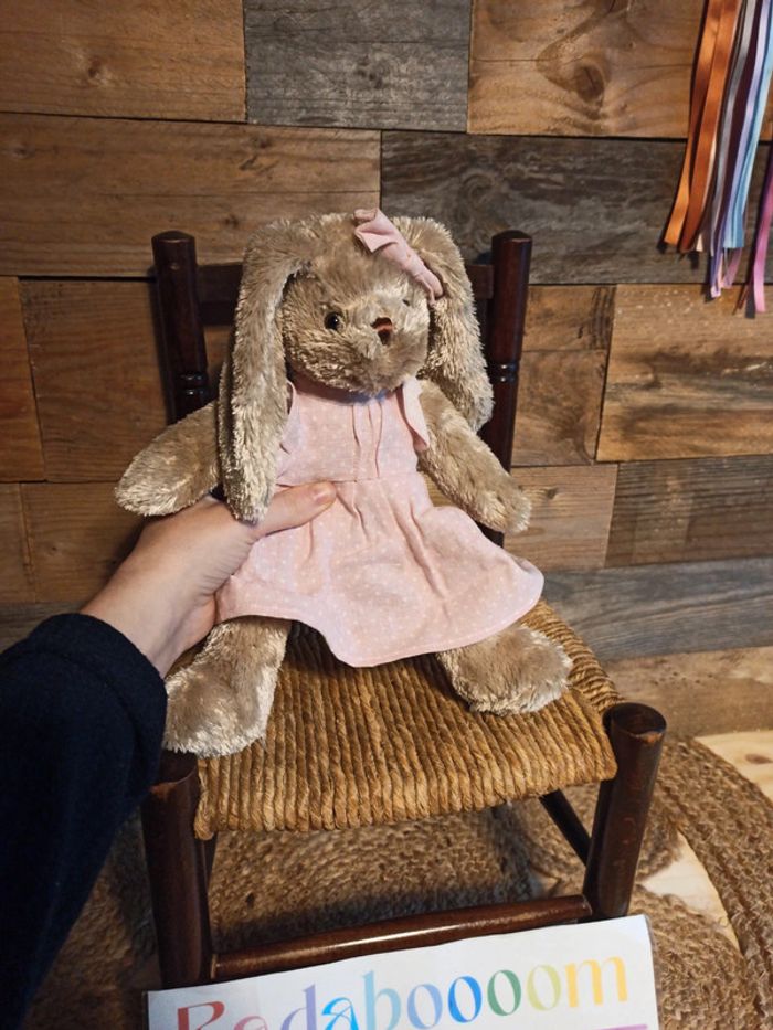 peluche lapin famiflora tbe - photo numéro 4