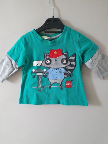 T shirt manches longues 12-18 mois