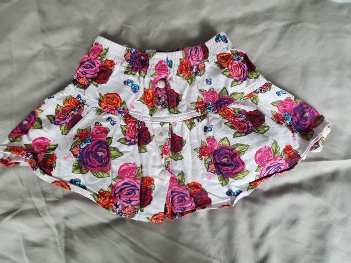 🌴 Jupe volant à fleur marque kenzo taille 2 ans