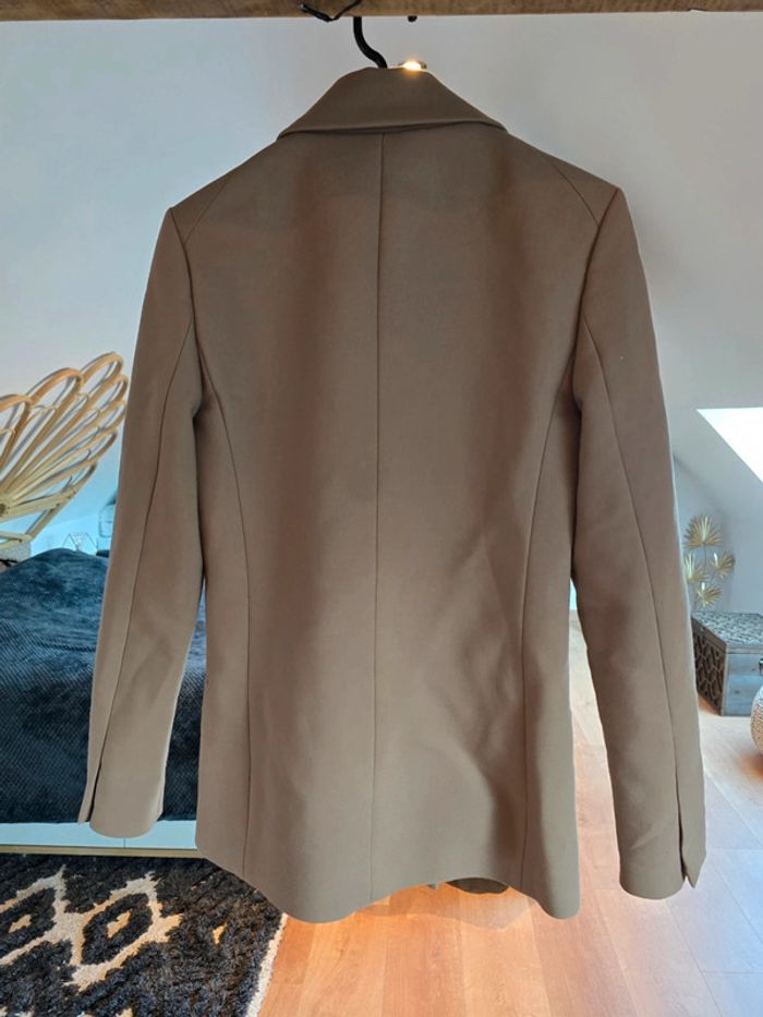 Manteau veste marron Zara - photo numéro 5
