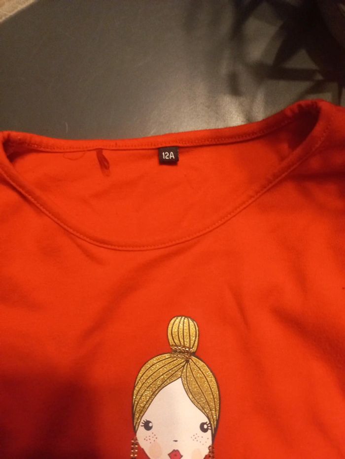 Lot tee shirt fille - photo numéro 2
