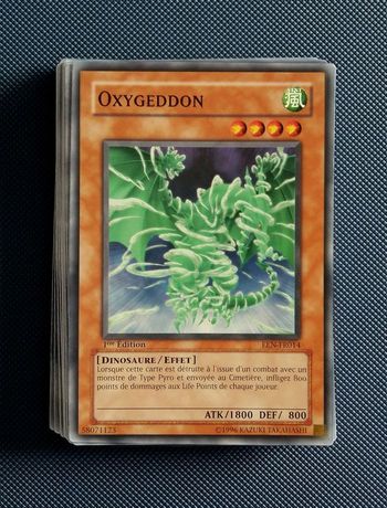 Yu-Gi-Oh ! GX Lot cartes dragon de l'eau 1ère édition 1996 FR