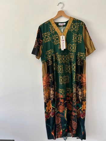 Robe longue imprimée – Taille 3XL