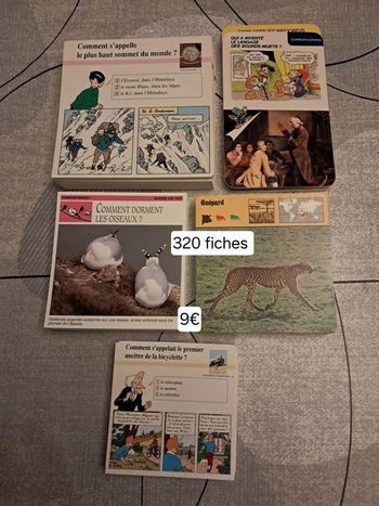 Lot fiches pédagogiques NEUVES pour enfants