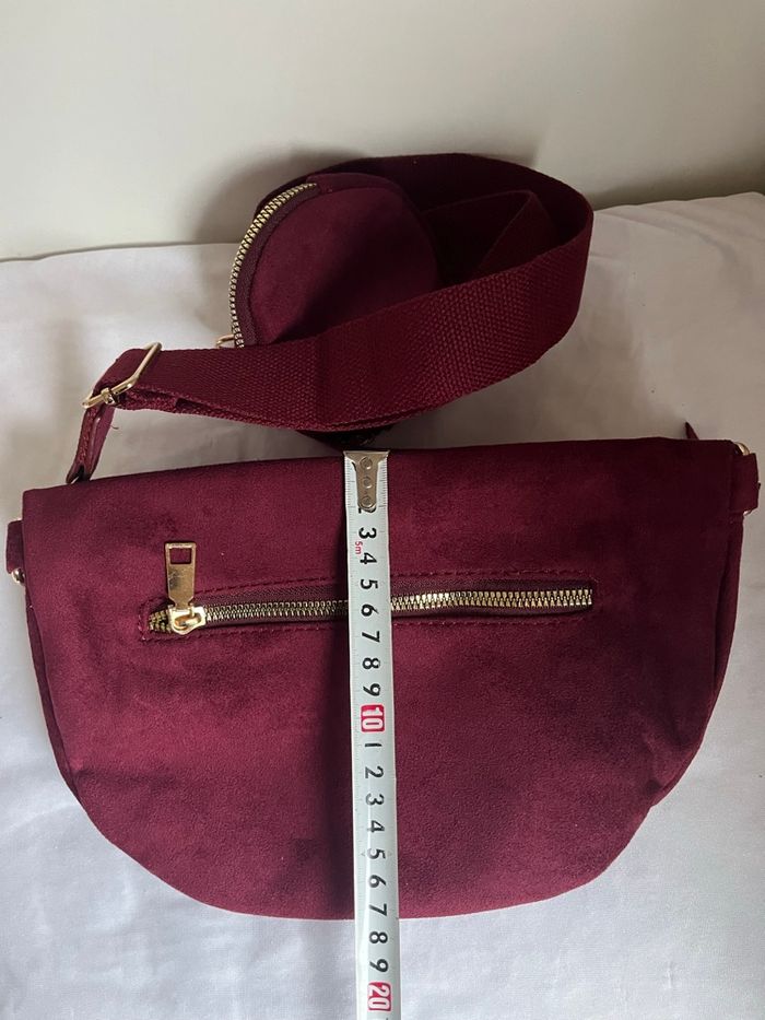 Sac banane bandoulière fausse cuir - photo numéro 8