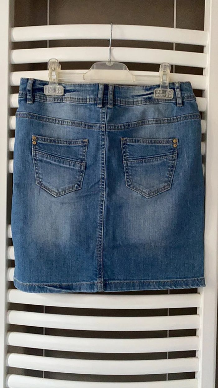 Jupe en Jeans Camaïeu Taille 36 - photo numéro 2