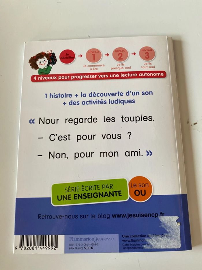 Livre Je rentre au CP « un bisou pour Nour » - photo numéro 2