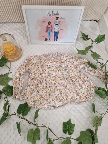 🌸 Jolie blouse florale Vertbaudet 🌸
