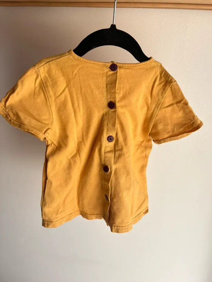 T-shirt jaune Marese - photo numéro 2