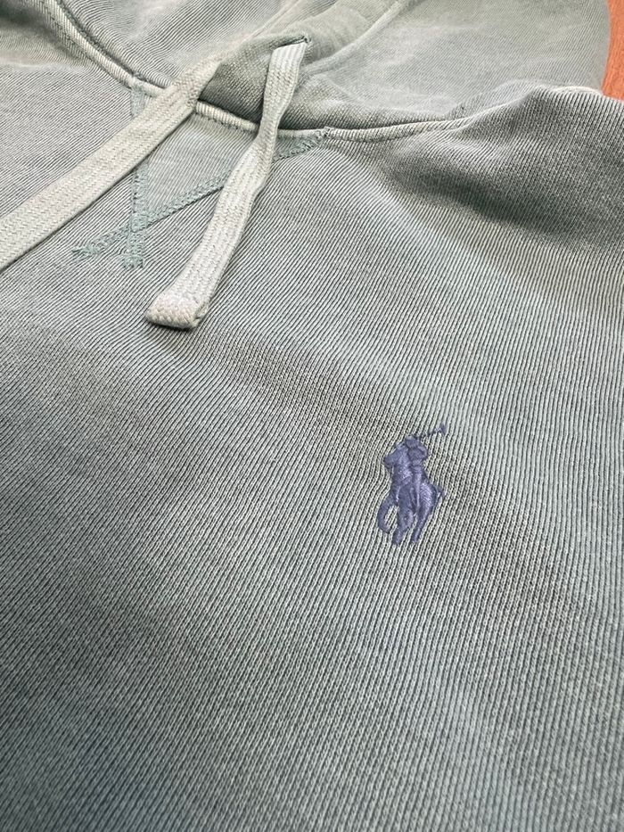 Hoodie Ralph Lauren vintage turquoise - photo numéro 2