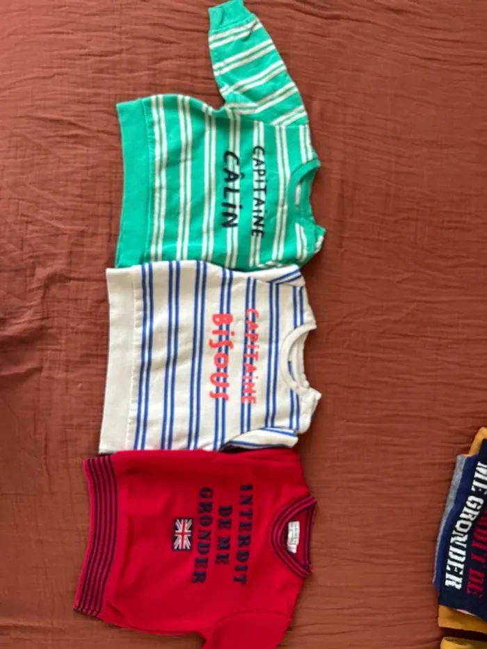 Lot de 9 pull/gilet 12 mois - photo numéro 3