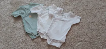 Lot de 3 body manches courtes