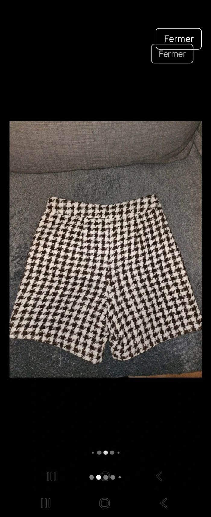 Short pied de poule - photo numéro 2