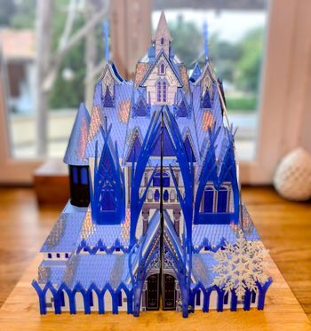 Château reines des neiges 2