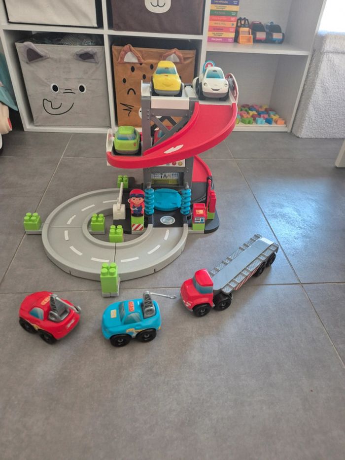 Pack de Garage avec Camion remorque Abrick, Comprend 7 Voitures, - photo numéro 9
