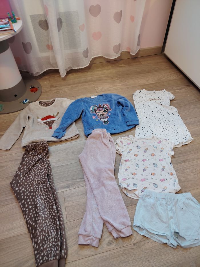 Lot pyjamas 8 ans