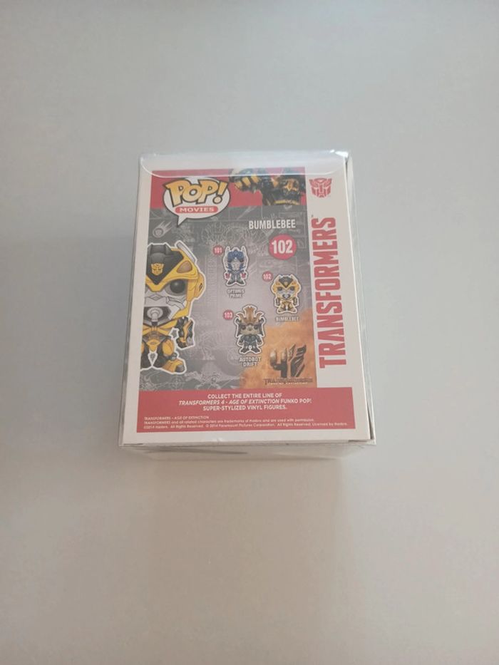 Funko pop transformers Bumblebee 102 - photo numéro 3