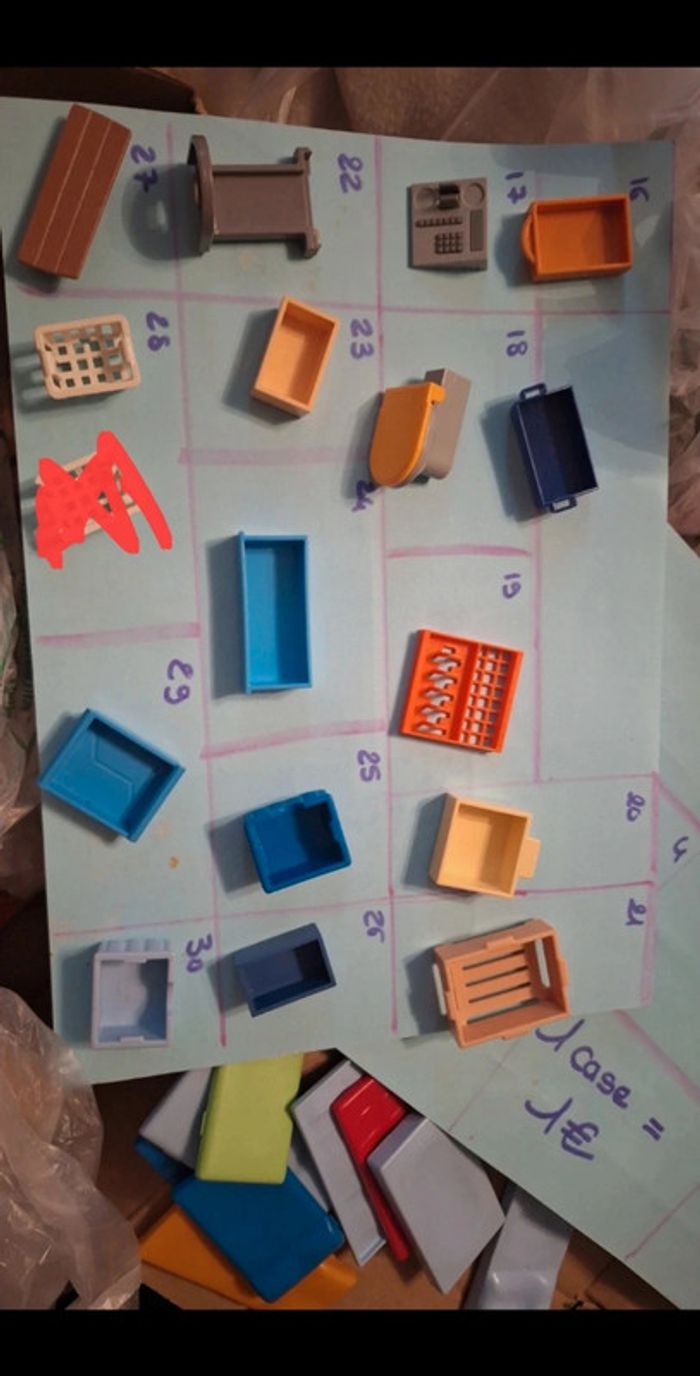 Meuble tiroir caisse playmobil