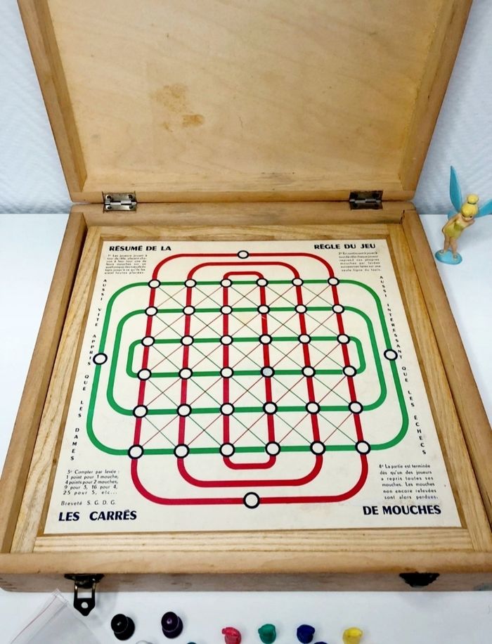 Malle de jeux multijeux en bois - photo numéro 8