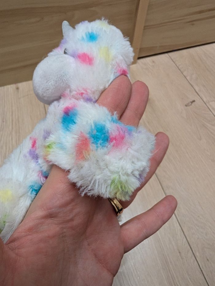 Bracelet poignet licorne blanche a poids colorés - photo numéro 6