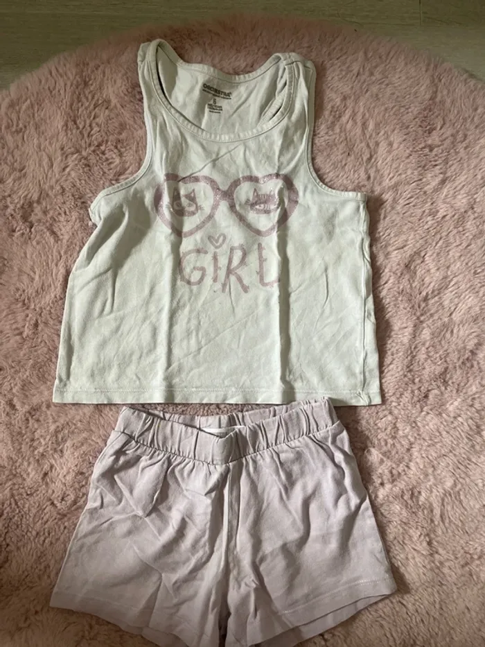 Pyjama chat pour fille