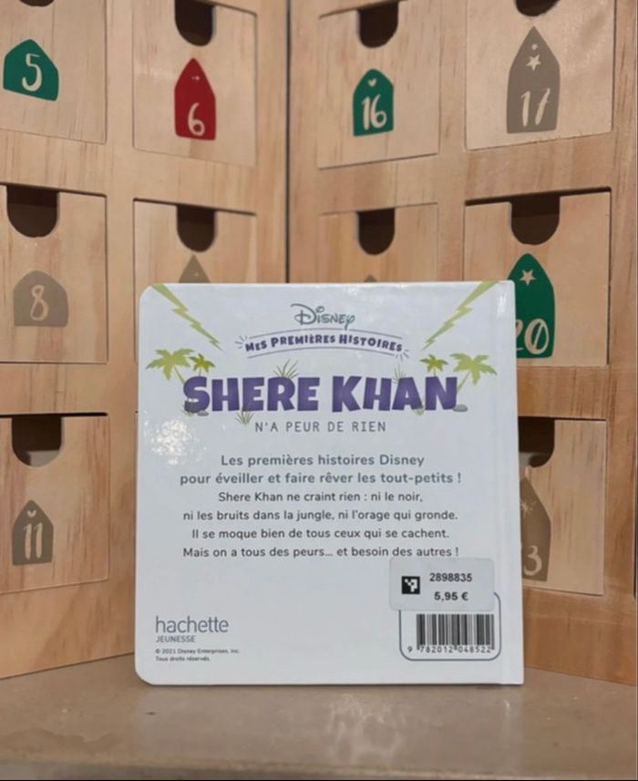Sherkan n’a peur de rien - Disney baby - mes premières histoires Disney - photo numéro 2