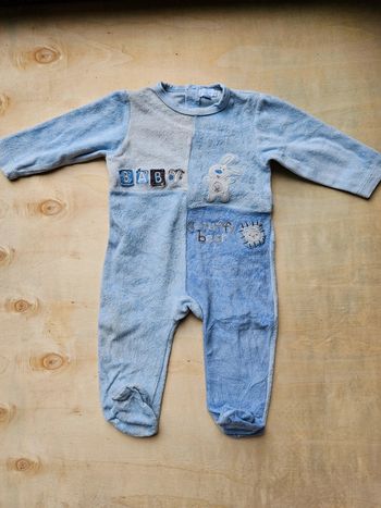 Pyjama velours 12 mois